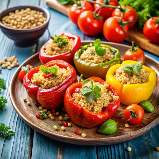 सात्विक दलिया भरी हुई सब्जियाँ